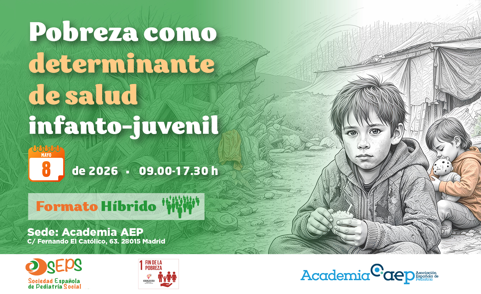 Jornada SEPS: Pobreza como determinante de salud infanto-juvenil